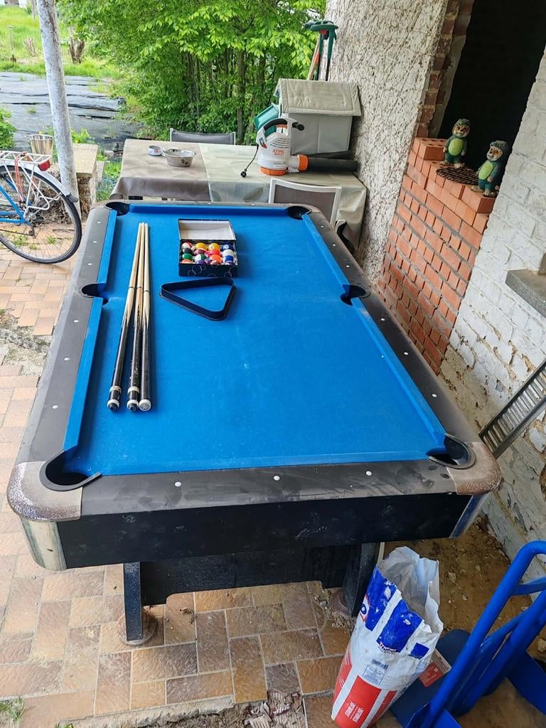 Pooltafel 7ft buckshot MDF plaat, Sport en Fitness, Biljarten en Poolen, Ophalen, Pooltafel