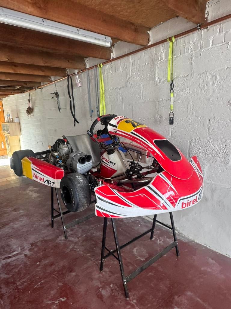 Birel schakelkart te koop, Sports & Fitness, Karting, Enlèvement, Comme neuf