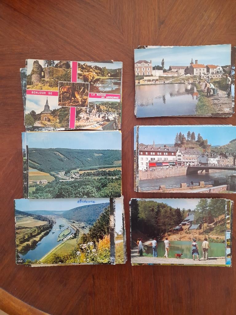 Lot 150 Postkaarten Ardennen, Ophalen of Verzenden, 1960 tot 1980, Gelopen, Namen