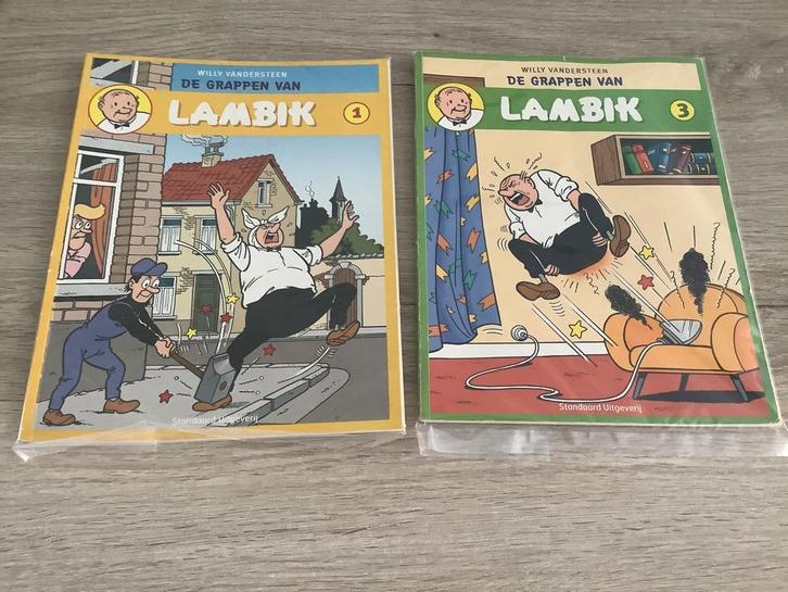 De grappen van Lambik verschillende strips (2004), Boeken, Stripverhalen, Zo goed als nieuw, Meerdere stripboeken, Ophalen of Verzenden