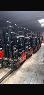 NIEUWE LINDE HEFTRUCKS 1,5Ton 5,5m triplex vorkversteller, 1000 tot 2000 kg, Ophalen, Elektrisch, Heftruck