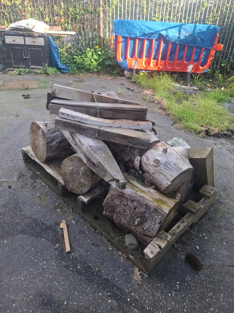 Gratis brandhout, Tuin en Terras, Brandhout, Ophalen