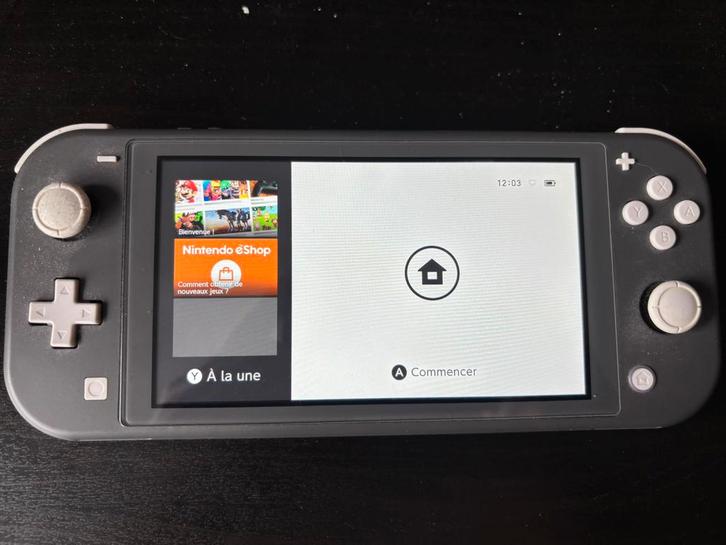 Nintendo switch lite, Games en Spelcomputers, Spelcomputers | Nintendo Switch Lite, Zo goed als nieuw, Grijs, Ophalen