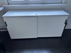 Kast met schuifdeuren, wit, 160x80 cm, Huis en Inrichting, Kasten | Roldeurkasten en Archiefkasten, Ophalen, Gebruikt, 150 tot 200 cm