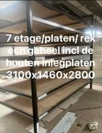 stapelrekken platenrekken metaal, Ophalen of Verzenden