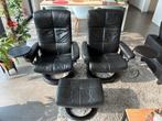 Stressless Fauteuils, Huis en Inrichting, Fauteuils, Ophalen, Gebruikt, 75 tot 100 cm, 75 tot 100 cm