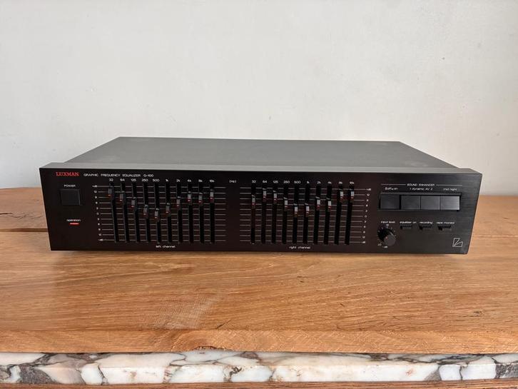 Luxman G-100 10 Band Stereo Equalizer, Audio, Tv en Foto, Versterkers en Ontvangers, Gebruikt, Stereo, 120 watt of meer, Overige merken