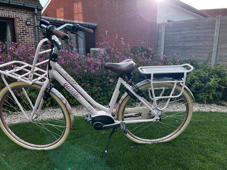 Dames fiets gazelle electrisch, Fietsen en Brommers, Elektrische fietsen, Zo goed als nieuw, Gazelle, Ophalen