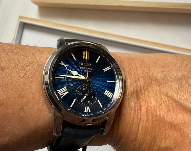 Seiko spb399j1, Bijoux, Sacs & Beauté, Montres | Hommes, Comme neuf, Montre-bracelet, Seiko, Acier, Cuir, Enlèvement ou Envoi