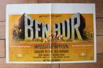 filmaffiche Ben-Hur Charlton Heston filmposter, Enlèvement ou Envoi, Rectangulaire horizontal, A1 jusqu'à A3, Comme neuf