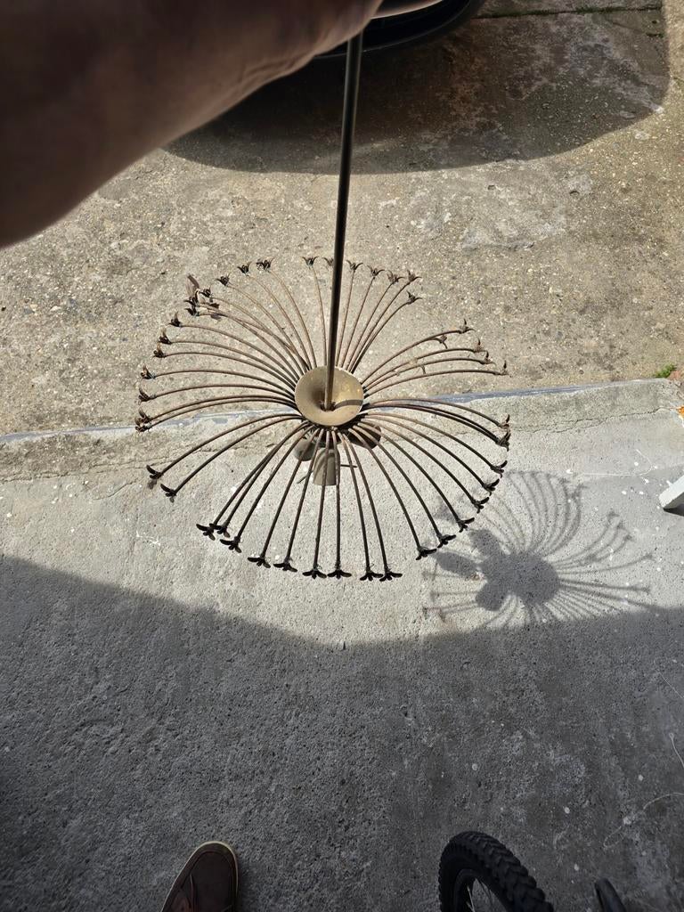 Antieke lamp, kroonluchter, Ophalen