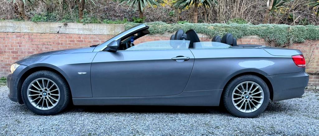 ** BMW série 320d Cabriolet **, Autos, Cuir, Achat, Cabriolet, Noir