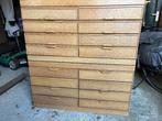 Houten kast met lades, Ophalen, Gebruikt, Overige materialen, Met lade(s)