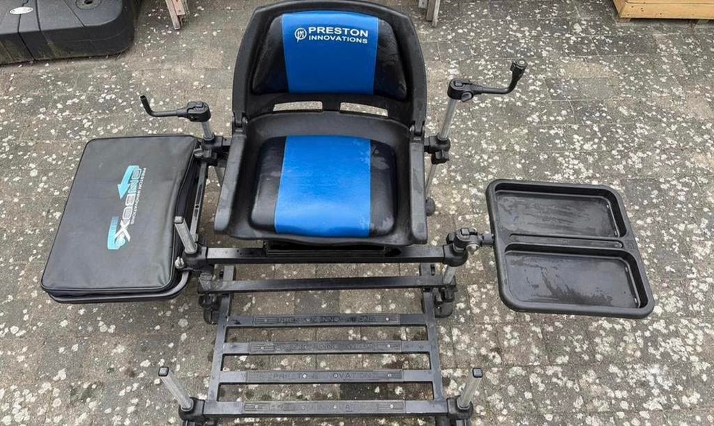 Zeer kwaliteisvolle Preston Onebox Viskist 🐟, Ophalen, Zo goed als nieuw, Complete set