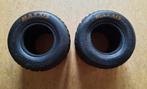 Setje achter regenbanden - Maxxis - karting - 11x6.00-5, Sports & Fitness, Karting, Enlèvement, Comme neuf, Pièces Kart