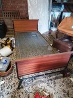 1 persoons bed spiraalbodem eenvoudige montage, 90 cm, Une personne, Brun, Enlèvement