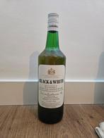 2 flessen Black & White whisky gebotteld in 1971, Verzamelen, Ophalen of Verzenden