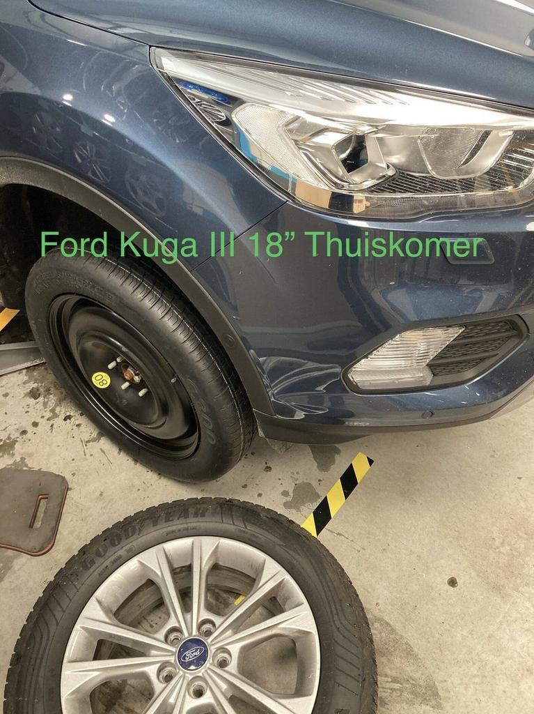 Reservewiel Thuiskomer FORD KUGA II & III PUMA EcoSport  >18, Autos : Pièces & Accessoires, Pneus & Jantes, Pneus et Jantes, 4 Saisons