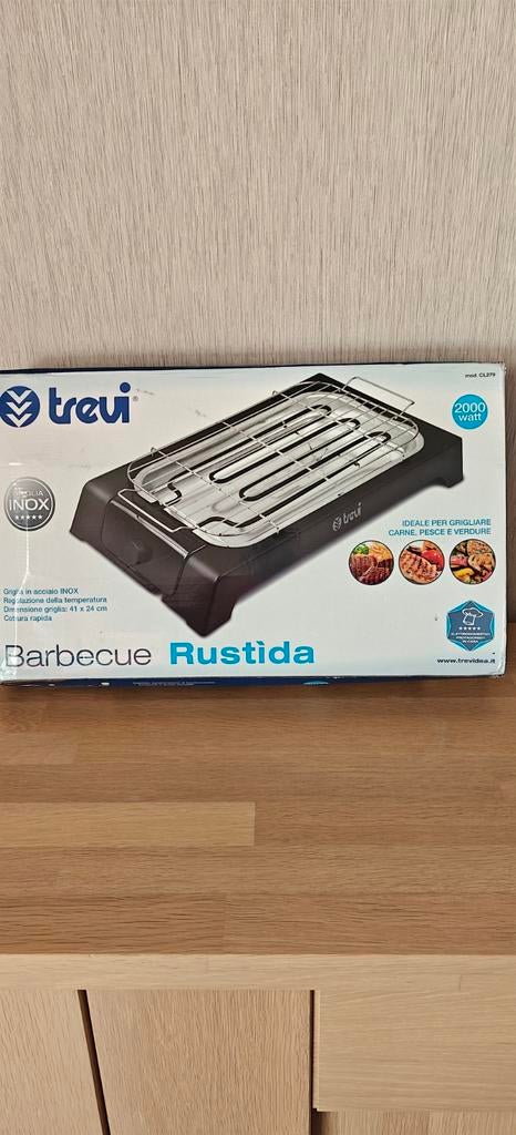 Barbecue électrique, Enlèvement, Comme neuf, 4 personnes