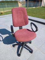 bureaustoel bordeaux, Huis en Inrichting, Ophalen, Gebruikt, Bureaustoel, Rood