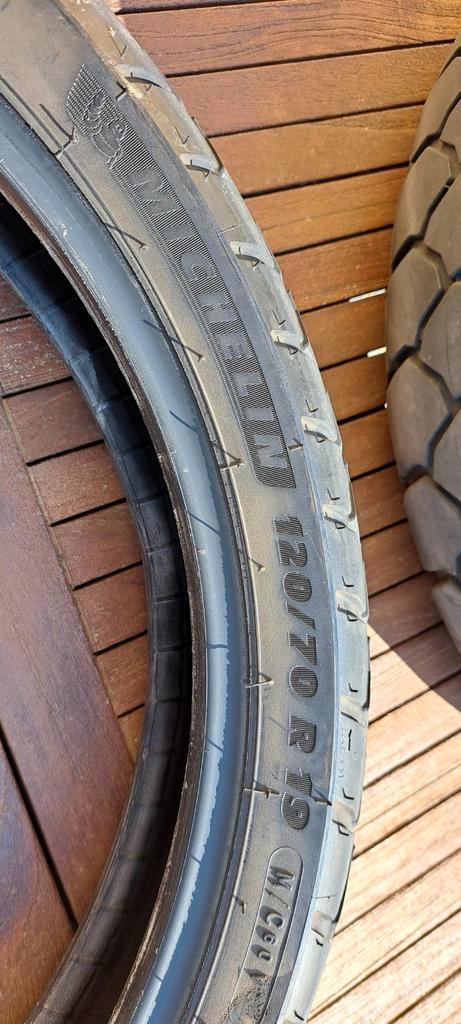 Pneus moto av et ar Michelin pour gs, Motos, Pièces | Toutes-marques