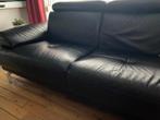 Zeer mooi lederen salon, Maison & Meubles, Enlèvement, Comme neuf