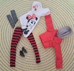 Minnie Mouse outfit voor Barbie/tienerpoppen, Ophalen of Verzenden, Gebruikt, Barbie