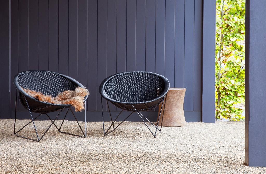 NIEUW!! Design stoelen, 700€ voor de twee stuks, Jardin & Terrasse, Chaises de jardin, Neuf, Autres matériaux, Enlèvement
