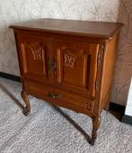 Petit meuble de rangement chêne clair, Avec tiroir(s), 25 à 50 cm, Enlèvement, 50 à 100 cm