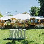 Stretch tent te koop 10 op 20 m, Tuin en Terras, Partytenten, Ophalen, Zo goed als nieuw
