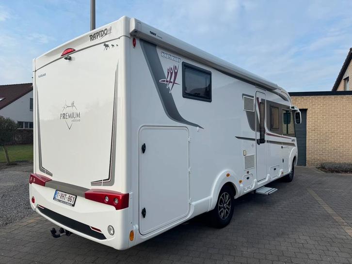 Rapido 8096 DF 2020 4.4T Hydraulische lvl Lithium LPG AL-KO, Caravans en Kamperen, Mobilhomes, Particulier, Integraal, Rapido