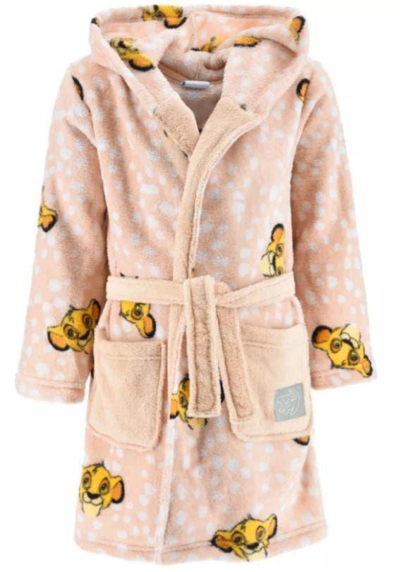 Lion King Badjas - Disney - Maat 98 - 104 - 110 - 116, Kinderen en Baby's, Kinderkleding | Maat 110, Nieuw, Meisje, Nacht- of Onderkleding