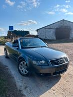Audi A4 Cabriolet 1.8T benzine Leder Cabrio 2005 208.000 k, Auto's, 4 zetels, 4 cilinders, A4, Zwart