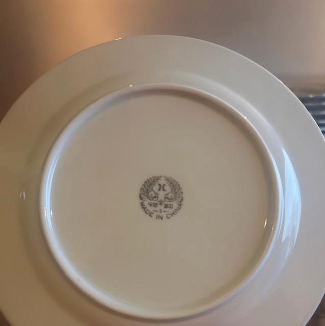 Servies 8 personen, Huis en Inrichting, Keuken | Servies, Gebruikt, Bord(en), Porselein, Ophalen