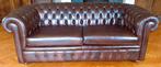 Canapé 3 places vintage de style anglais Chesterfield, Antiquités & Art, Enlèvement