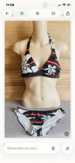 Tribord bikini triangel bruin witte bloemen, Kleding | Dames, Badmode en Zwemkleding, Ophalen of Verzenden, Zo goed als nieuw