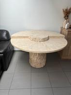 Designtafel met speciaal uniek tafelblad., Ophalen, Gebruikt, Rond