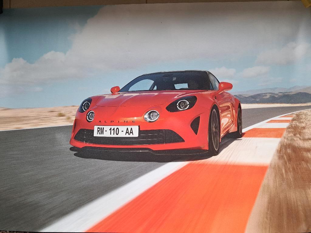 Poster Alpine A110 S, Ophalen of Verzenden, Nieuw, Overige merken