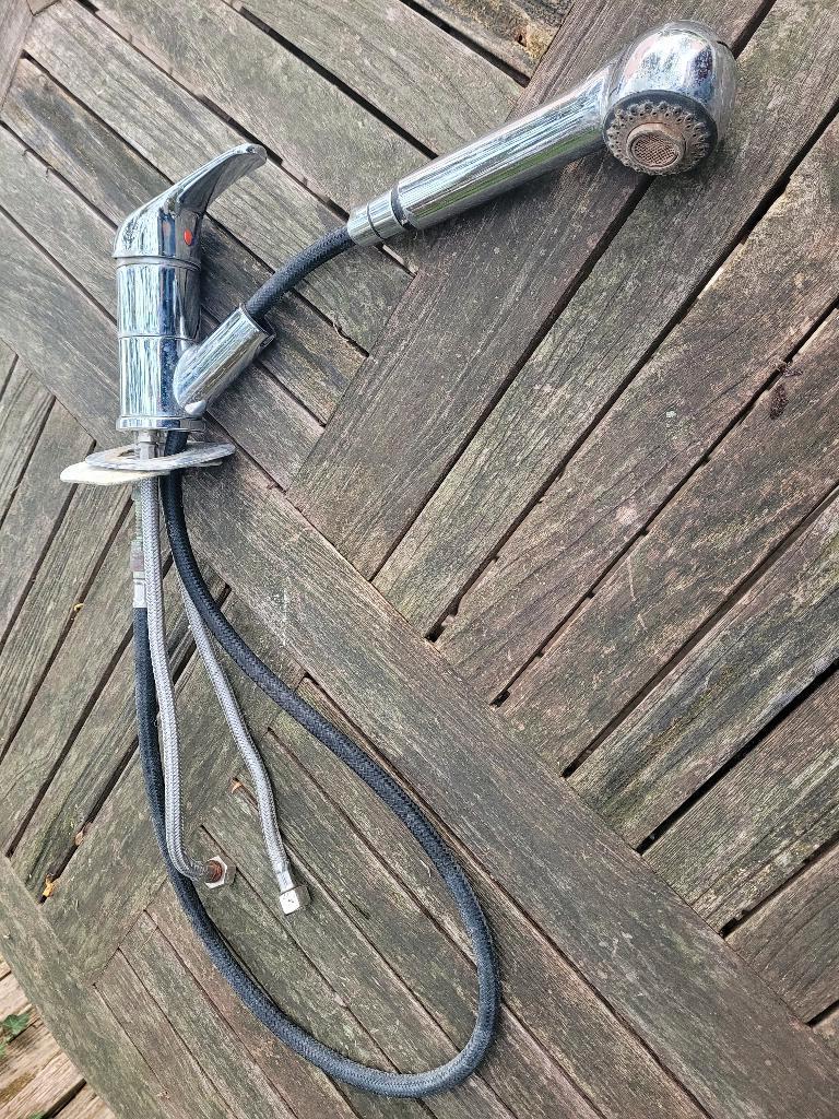 robinet douchette, Enlèvement, Utilisé, Inox, Robinet