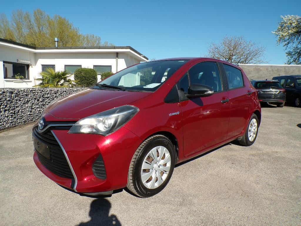 Toyota Yaris Hybrid 1.5 VVTi Boite Auto/Clima/Garanti/CT OK, Rouge, Achat, Euro 6, Entreprise