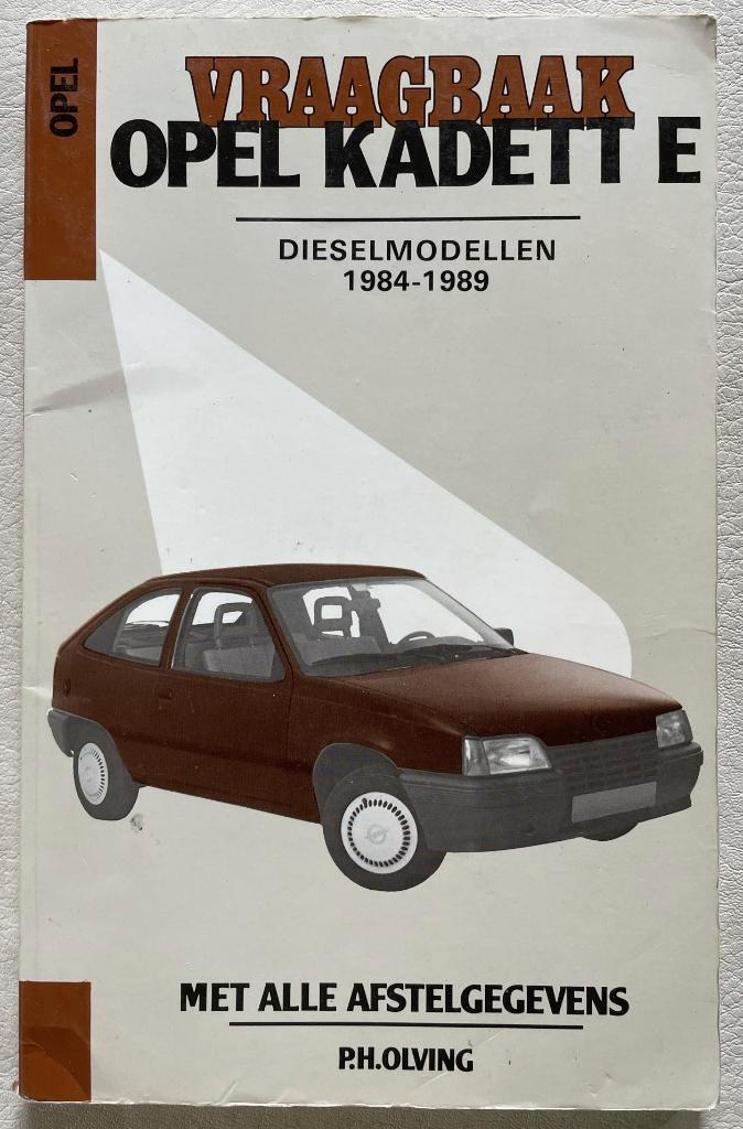 Vraagbaak Opel Kadett E, Livres, Technique, Enlèvement ou Envoi