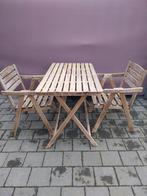 Bistroset, Tuin en Terras, Ophalen, Gebruikt, Hout