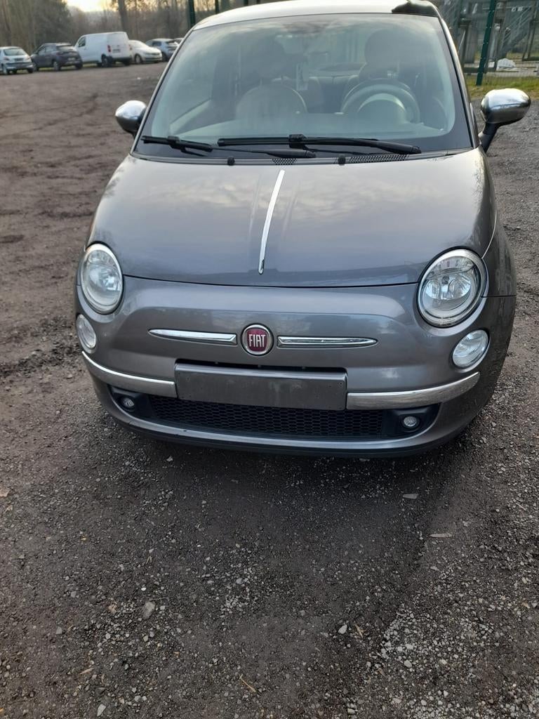 Fiât 500 900 essence mod2015 euro6b twin air turbo vc ve ac, Autos, Fiat, Cuir, Argent ou Gris, Entreprise, Boîte manuelle