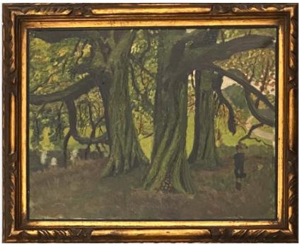 Huile sur toile berger signe Joseph vallaeys, Enlèvement ou Envoi