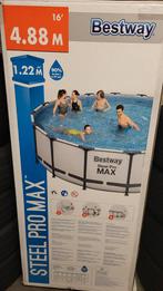 zwembad diameter 4,88m, Ophalen
