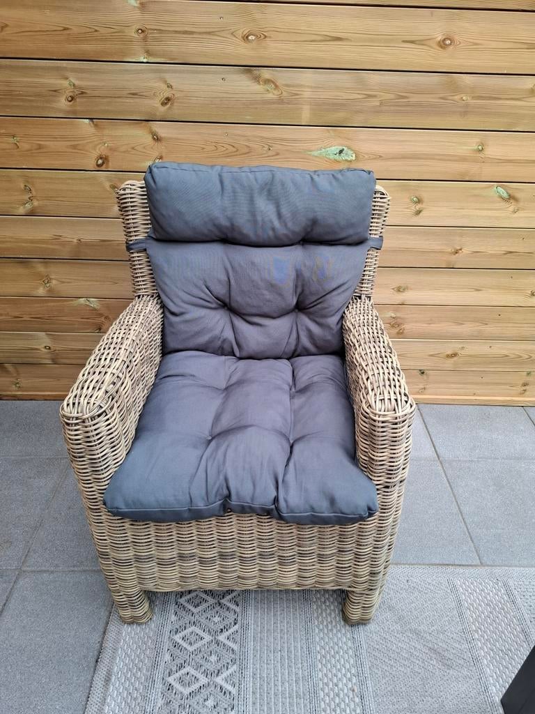 4 tuinstoelen van Bristol, Tuin en Terras, Tuinstoelen, Ophalen, Wicker