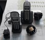 Gigaset, Telecommunicatie, Vaste telefoons | Handsets en Draadloos, Ophalen, Gebruikt, 2 handsets