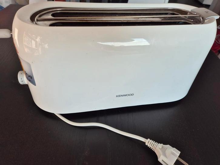 Grille-pain Kenwood 2 fentes longues inox bon état marche, Electroménager, Grille-pain, Enlèvement