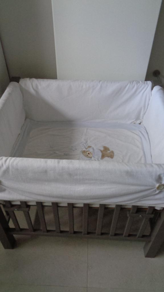 babypark Quax verstelbaar in hoogte + parkbekleding + matras, Kinderen en Baby's, Babyparken, Ophalen, Zo goed als nieuw, Rechthoekig