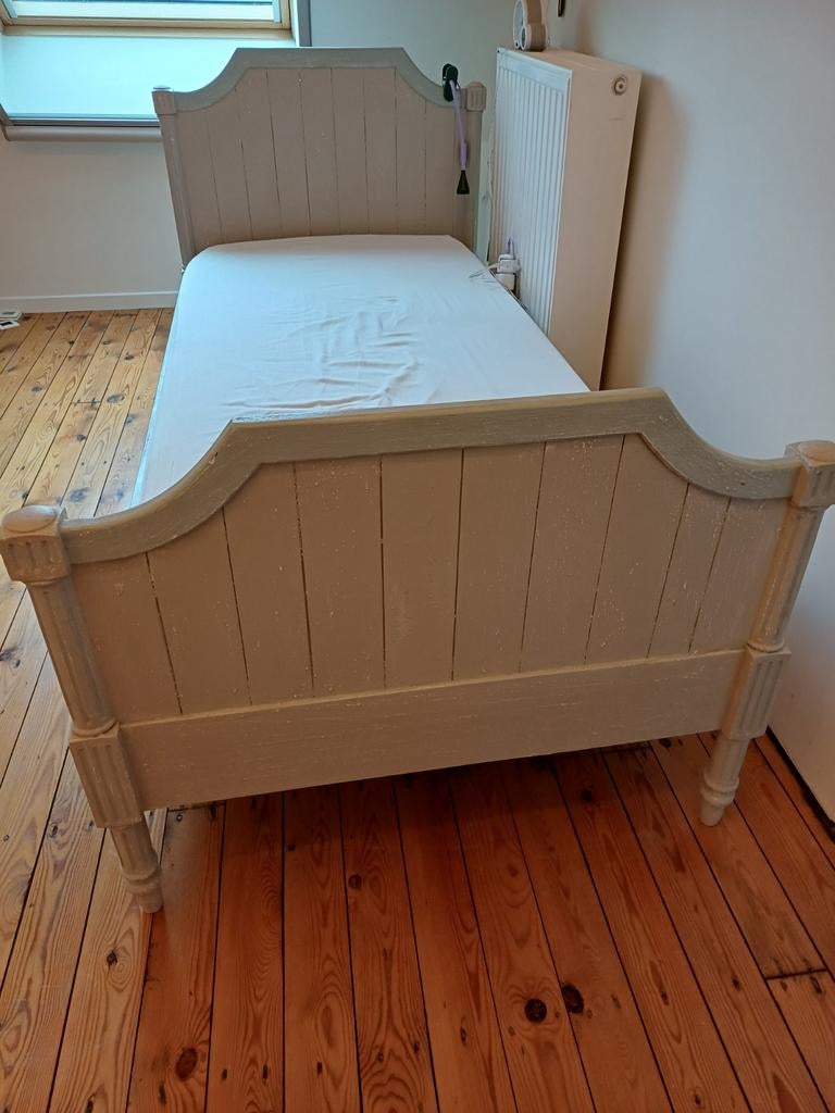 Eenpersoonsbed Flamant, Ophalen, Grijs